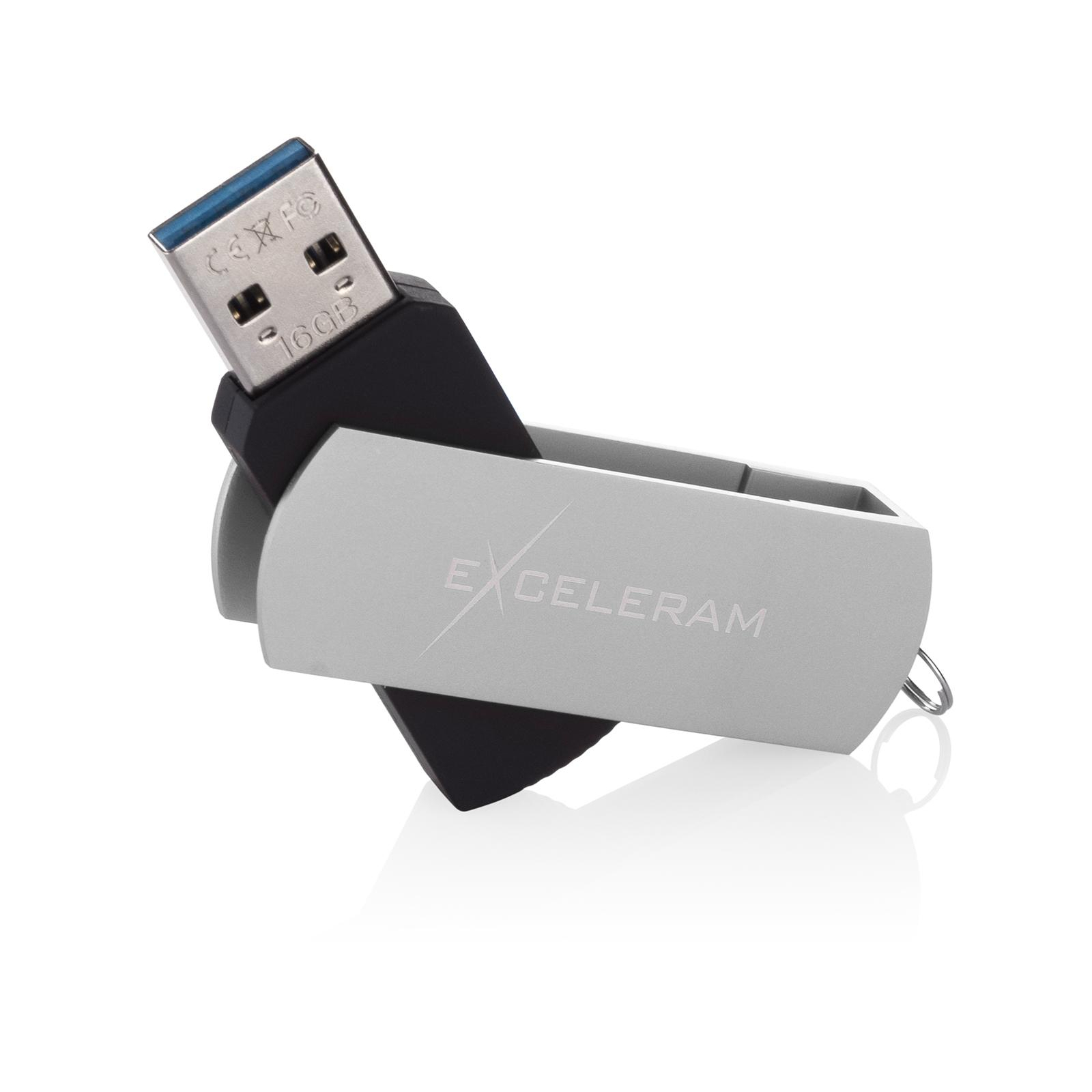 USB флеш накопитель eXceleram 16GB P2 Series Purple/Black USB 3.1 Gen 1 (EXP2U3PUB16) изображение 3