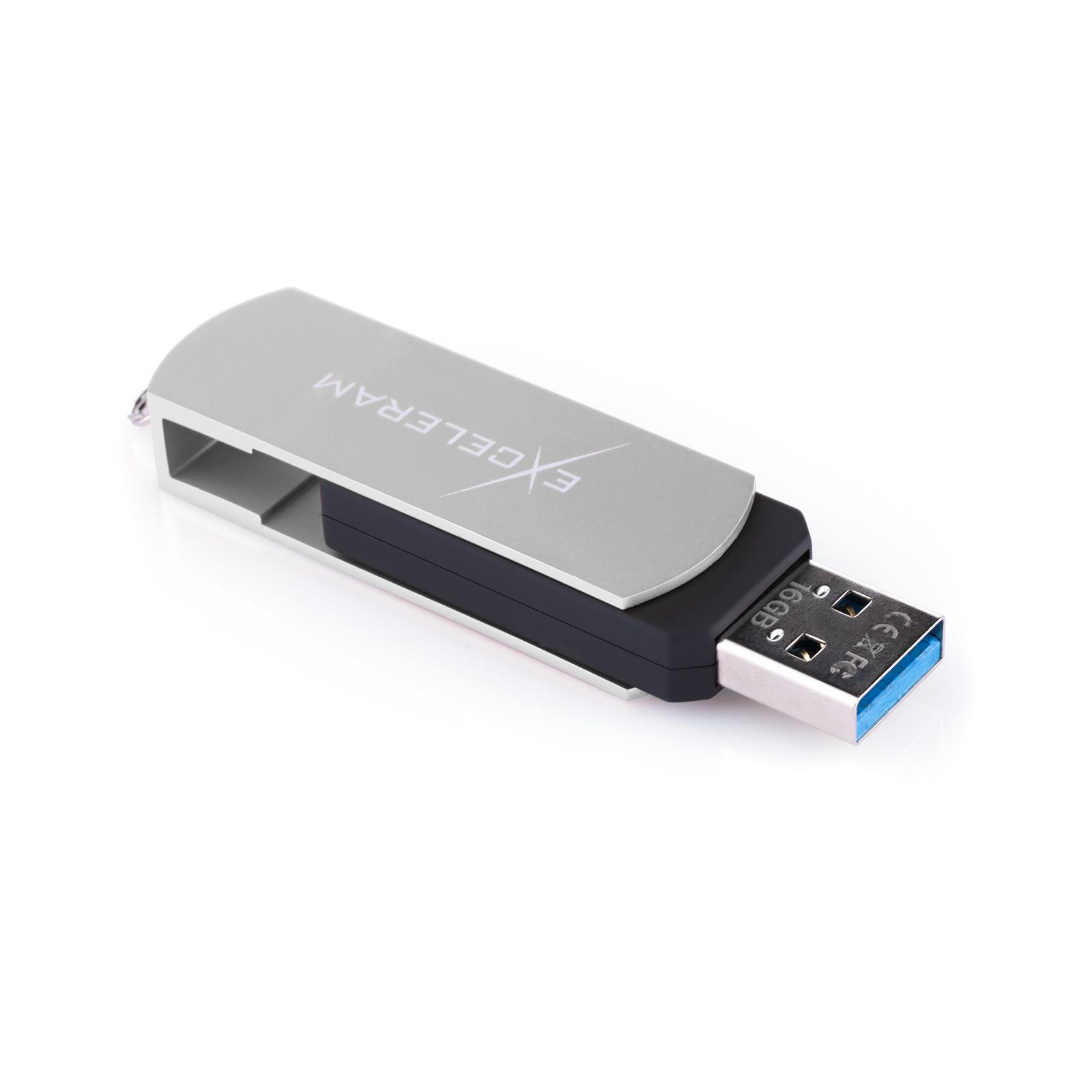 USB флеш накопитель eXceleram 16GB P2 Series Purple/Black USB 3.1 Gen 1 (EXP2U3PUB16) изображение 5