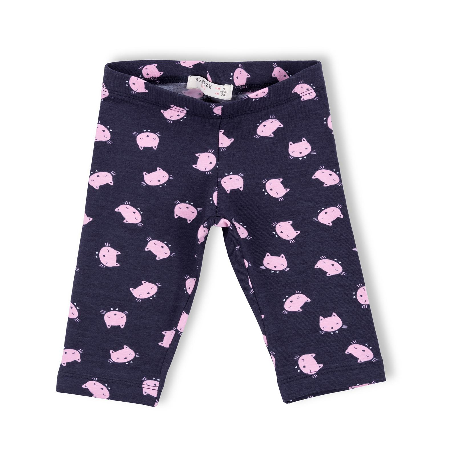 Набір дитячого одягу Breeze з котиками (7493-92G-pink) зображення 3