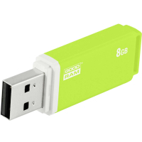 USB флеш накопитель Goodram 8GB UMO2 Green USB 2.0 (UMO2-0080G0R11) изображение 5
