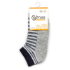 Шкарпетки дитячі Bross смугасті (14716-7-9B-gray) зображення 3