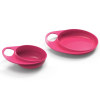 Набор детской посуды Nuvita тарелочки, Easy Eating 2шт. розовая, глубокая и мелкая (NV8461Pink)