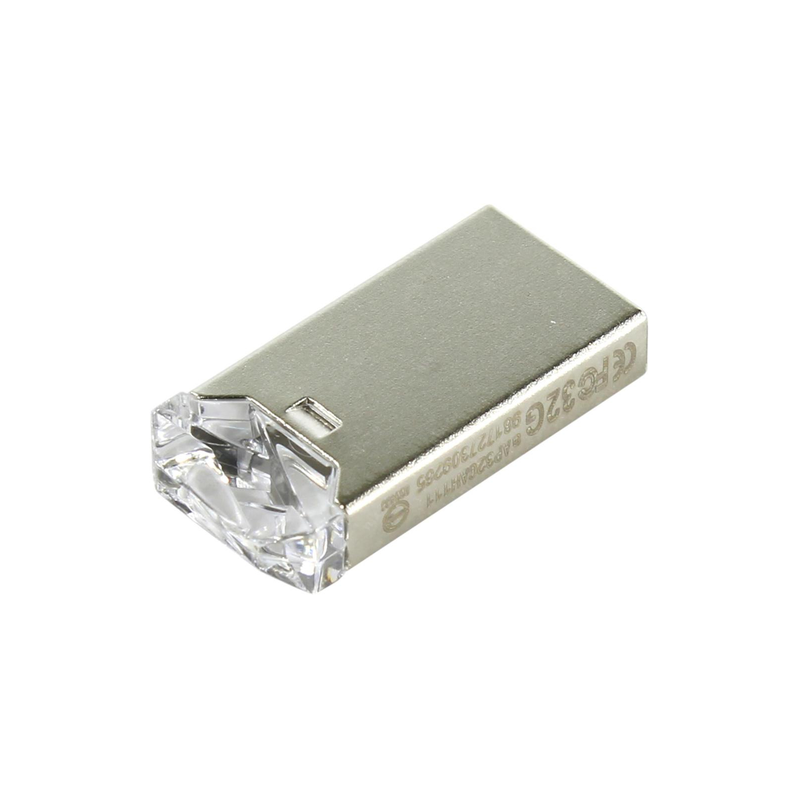USB флеш накопичувач Apacer 32GB AH111 Crystal RP USB2.0 (AP32GAH111CR-1) зображення 3