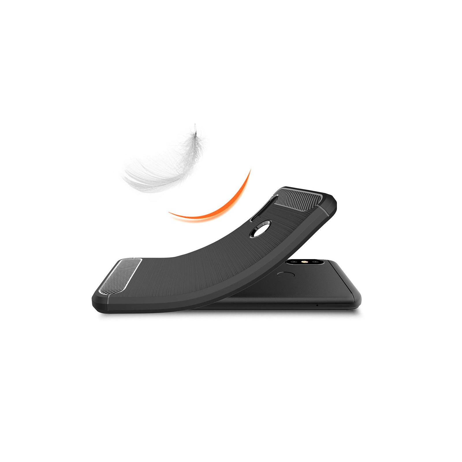Чохол до мобільного телефона Laudtec для Xiaomi Redmi Note 6 Pro Carbon Fiber (Black) (LT-XRN6P) зображення 4