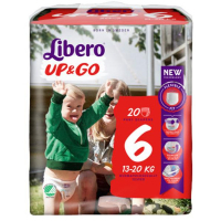 Підгузки Libero Up&Go 6 (13-20 кг) 20 шт (7322540686951) зображення 2