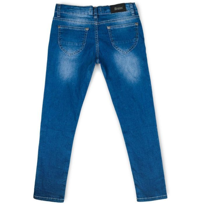 Штани дитячі Breeze з перлинками (20126-128G-blue) зображення 2
