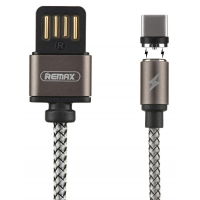 Дата кабель USB 2.0 AM to Type-C 1.0m Gravity series Magnetic tarnish Remax (RC-095A-TARNISH)