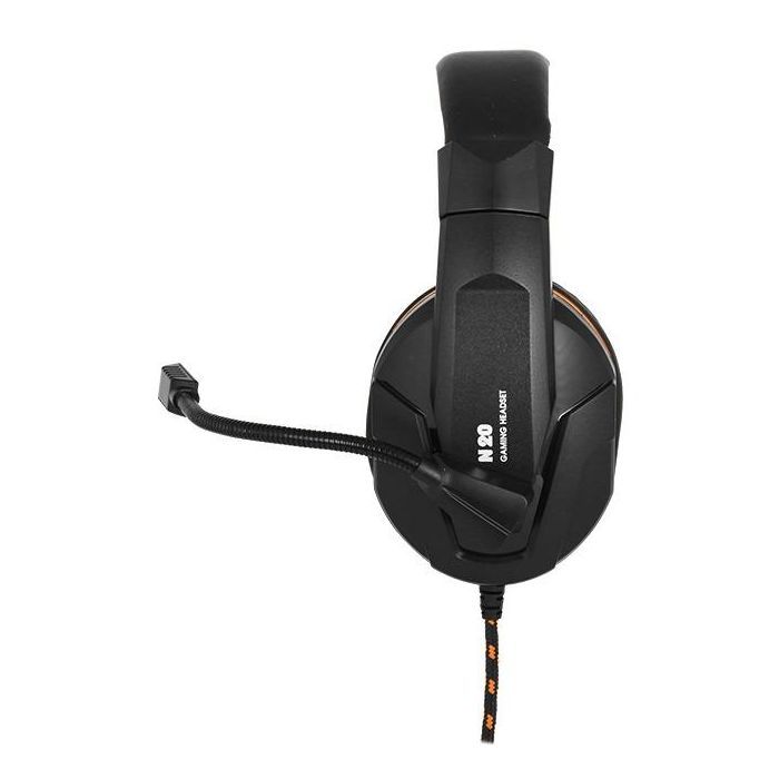 Наушники Gemix N20 White-Black-Orange Gaming изображение 3
