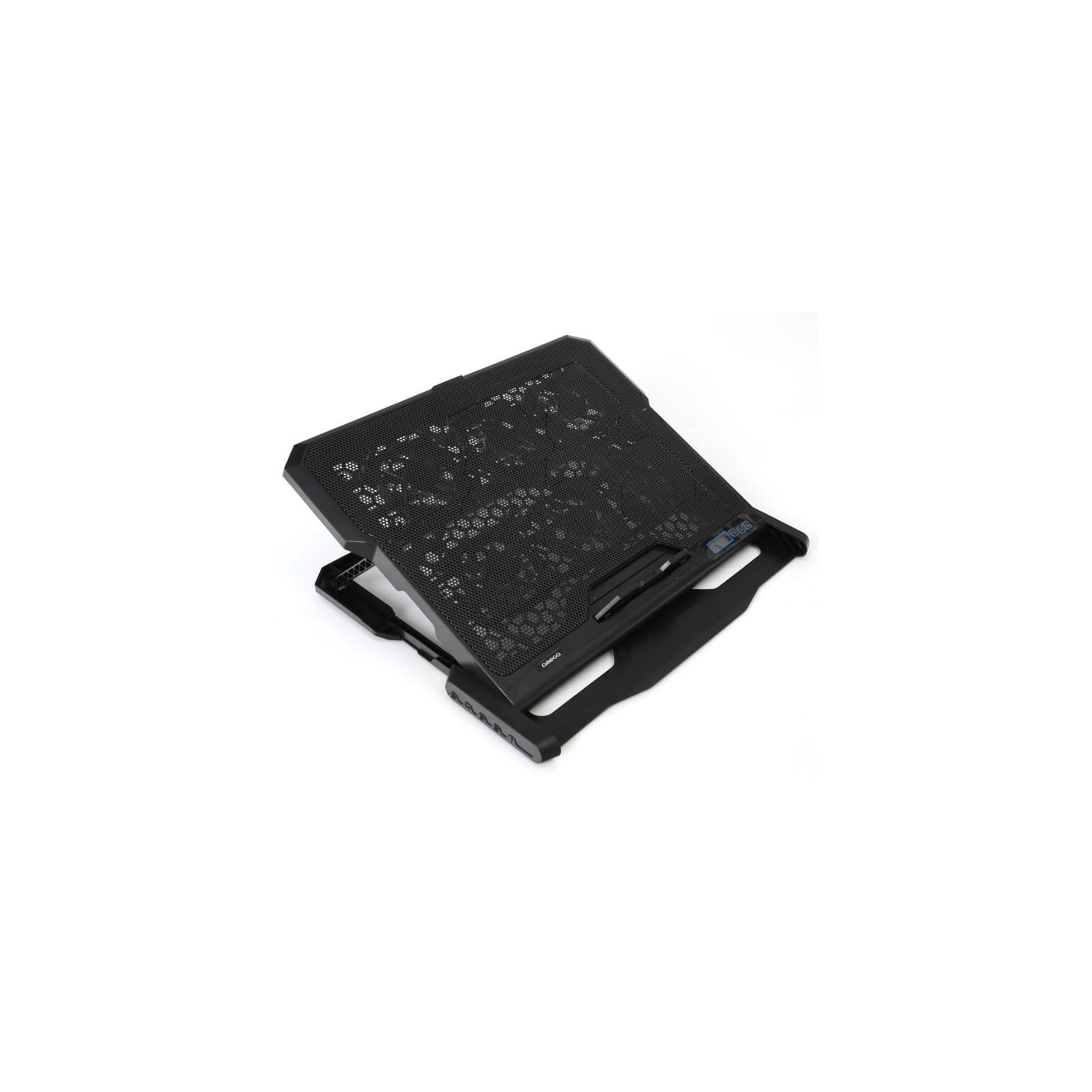 Подставка для ноутбука Omega Laptop Cooler pad COOLWAVE 6X fan black (OMNCP6F) изображение 2