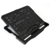 Підставка до ноутбука Omega Laptop Cooler pad COOLWAVE 6X fan black (OMNCP6F) зображення 2