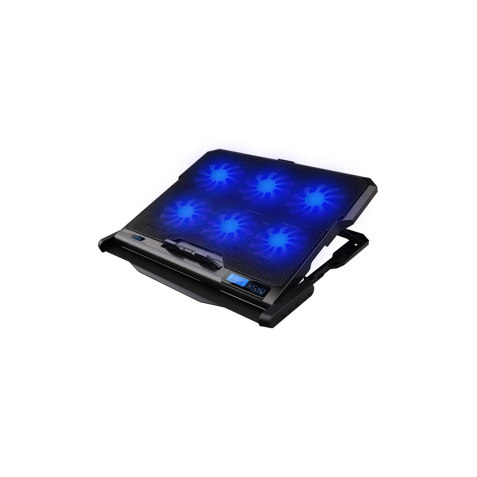 Подставка для ноутбука Omega Laptop Cooler pad COOLWAVE 6X fan black (OMNCP6F)
