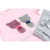 Набір дитячого одягу Breeze з кошенятами (10843-110G-pink) зображення 3