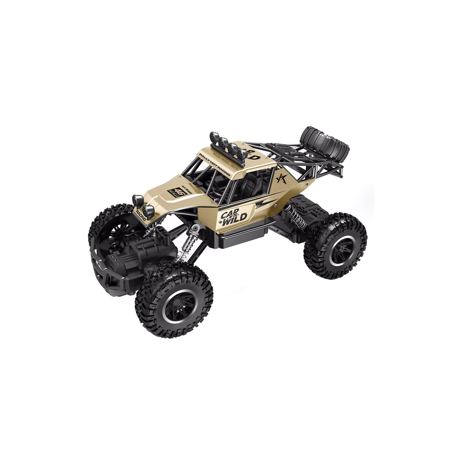 Радиоуправляемая игрушка Sulong Toys OFF-ROAD CRAWLER CAR VS WILD Золотой 1:20 (SL-109AG)