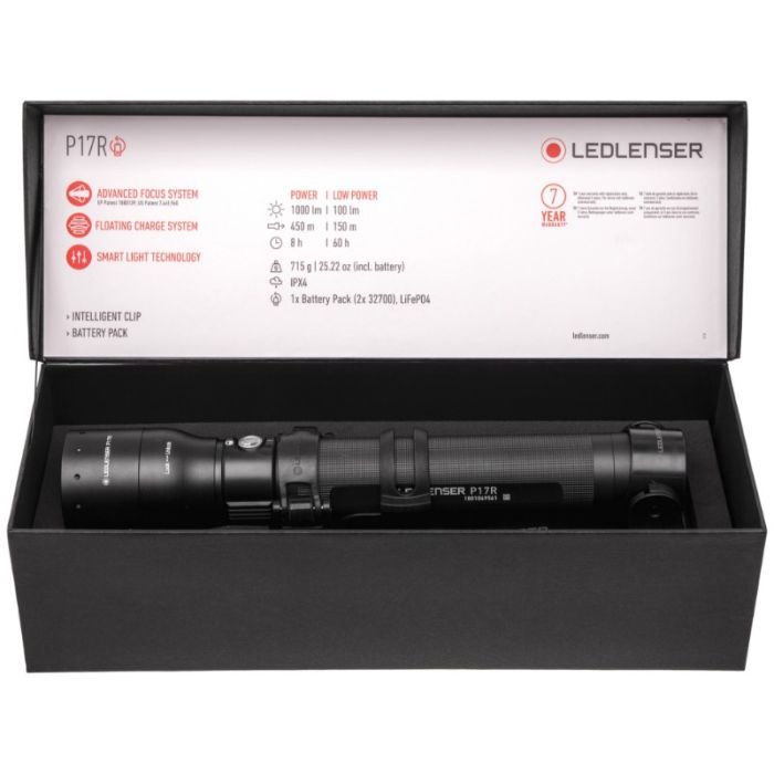 Фонарь LedLenser P17R, 1000/100 (501049) изображение 6