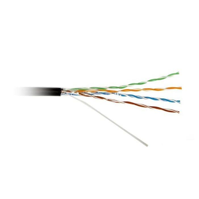 Кабель сетевой Atcom UTP 305м cat.6, CCA, 0,51мм, 1Gb/s, внешний (88414)