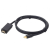 Кабель мультимедийный miniDisplayPort to HDMI 1.8m Cablexpert (CC-mDP-HDMI-6) изображение 2