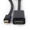 Кабель мультимедійний miniDisplayPort to HDMI 1.8m Cablexpert (CC-mDP-HDMI-6) зображення 3