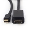 Кабель мультимедийный miniDisplayPort to HDMI 1.8m Cablexpert (CC-mDP-HDMI-6) изображение 3