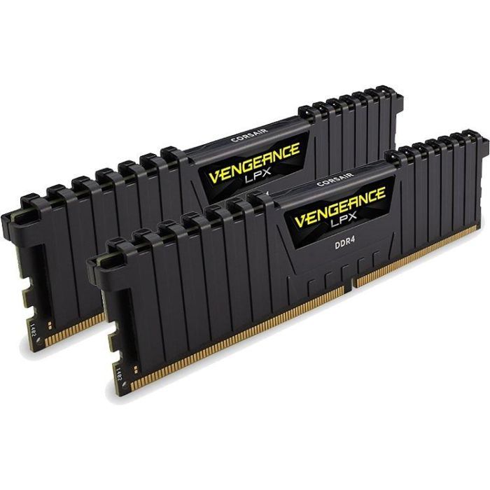Модуль памяти для компьютера DDR4 16GB (2x8GB) 3600 MHz Vengeance LPX Black Corsair (CMK16GX4M2D3600C18) изображение 3