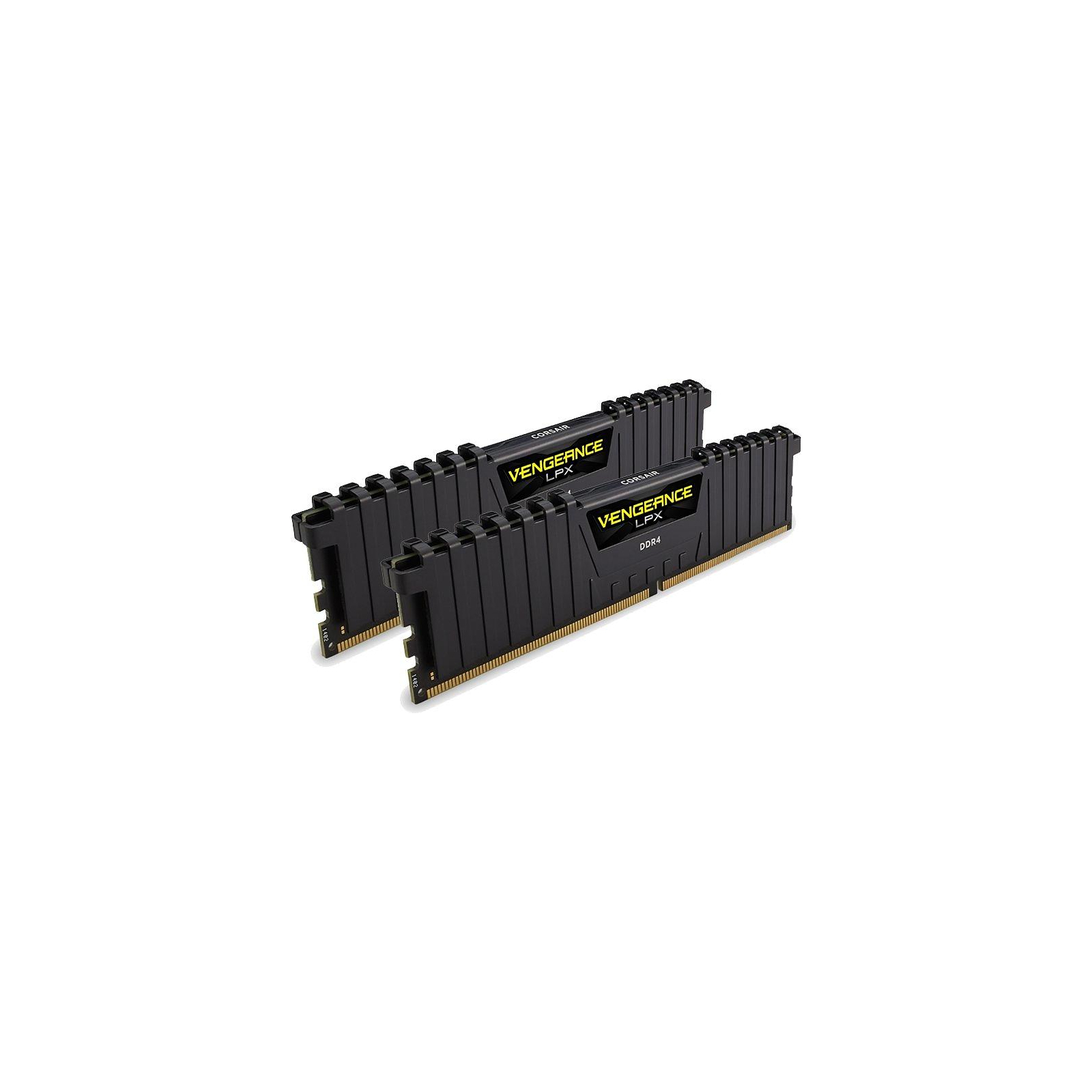 Модуль пам'яті для комп'ютера DDR4 64GB (2x32GB) 3600 MHz Vengeance LPX Black Corsair (CMK64GX4M2D3600C18) зображення 3