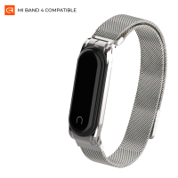 Ремешок для фитнес браслета Armorstandart Milanese Magnetic Band для Xiaomi Mi Band 4/3 Silver (ARM55025)