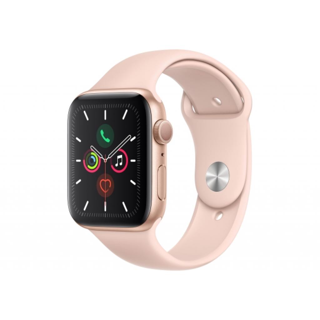Смарт-годинник Apple Watch Series 5 GPS, 40mm Gold Aluminium Case with Pink Sand (MWV72UL/A) зображення 2