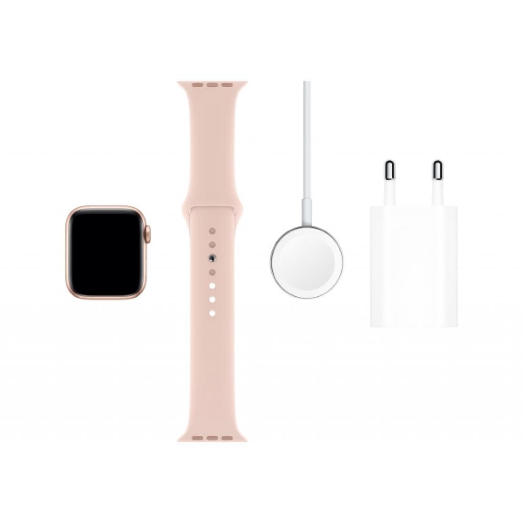 Смарт-годинник Apple Watch Series 5 GPS, 40mm Gold Aluminium Case with Pink Sand (MWV72UL/A) зображення 6
