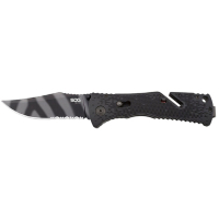 Нож SOG Trident Black Blade Serrated (TF3-BX)