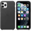 Чехол для мобильного телефона Apple iPhone 11 Pro Leather Case - Black (MWYE2ZM/A) изображение 6