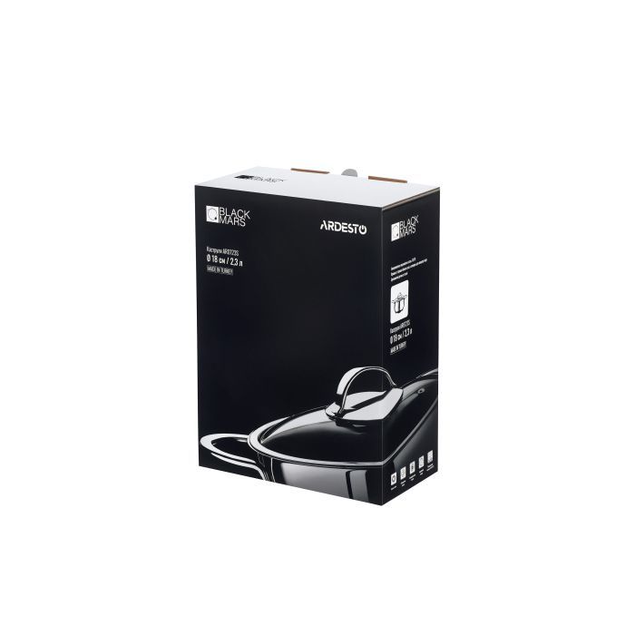 Кастрюля Ardesto Black Mars1,8 л (AR0718S) изображение 7
