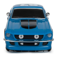 Машина Maisto 1967 Ford Mustang GT синий. Свет и звук (1:24) (81223 met. blue) изображение 3