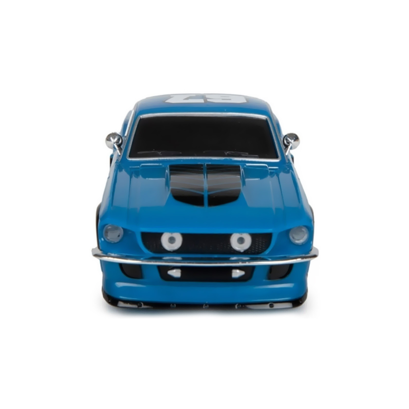 Машина Maisto 1967 Ford Mustang GT синий. Свет и звук (1:24) (81223 met. blue) изображение 3