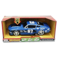 Машина Maisto 1967 Ford Mustang GT синий. Свет и звук (1:24) (81223 met. blue) изображение 4