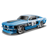 Машина Maisto 1967 Ford Mustang GT синий. Свет и звук (1:24) (81223 met. blue)