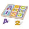 Розвиваюча іграшка Melissa&Doug Пазл Літери/Цифри (MD1899) зображення 2
