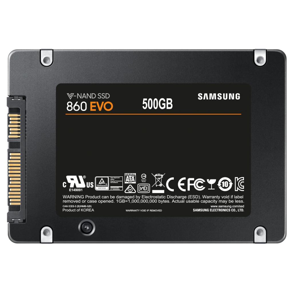 Накопитель SSD 2.5" 500GB Samsung (MZ-76E500B/KR) изображение 4