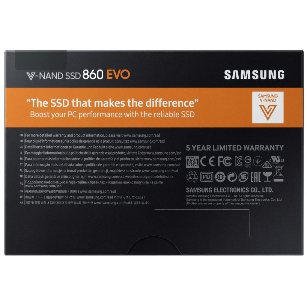 Накопичувач SSD 2.5" 500GB Samsung (MZ-76E500B/KR) зображення 9