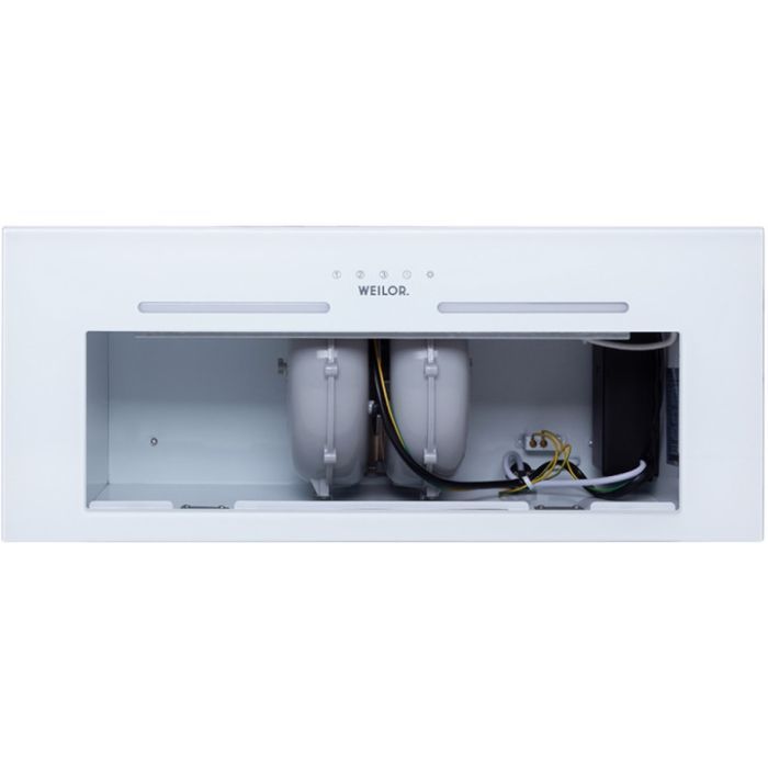 Витяжка кухонна Weilor PBS 72650 GLASS WH 1250 LED Strip зображення 7