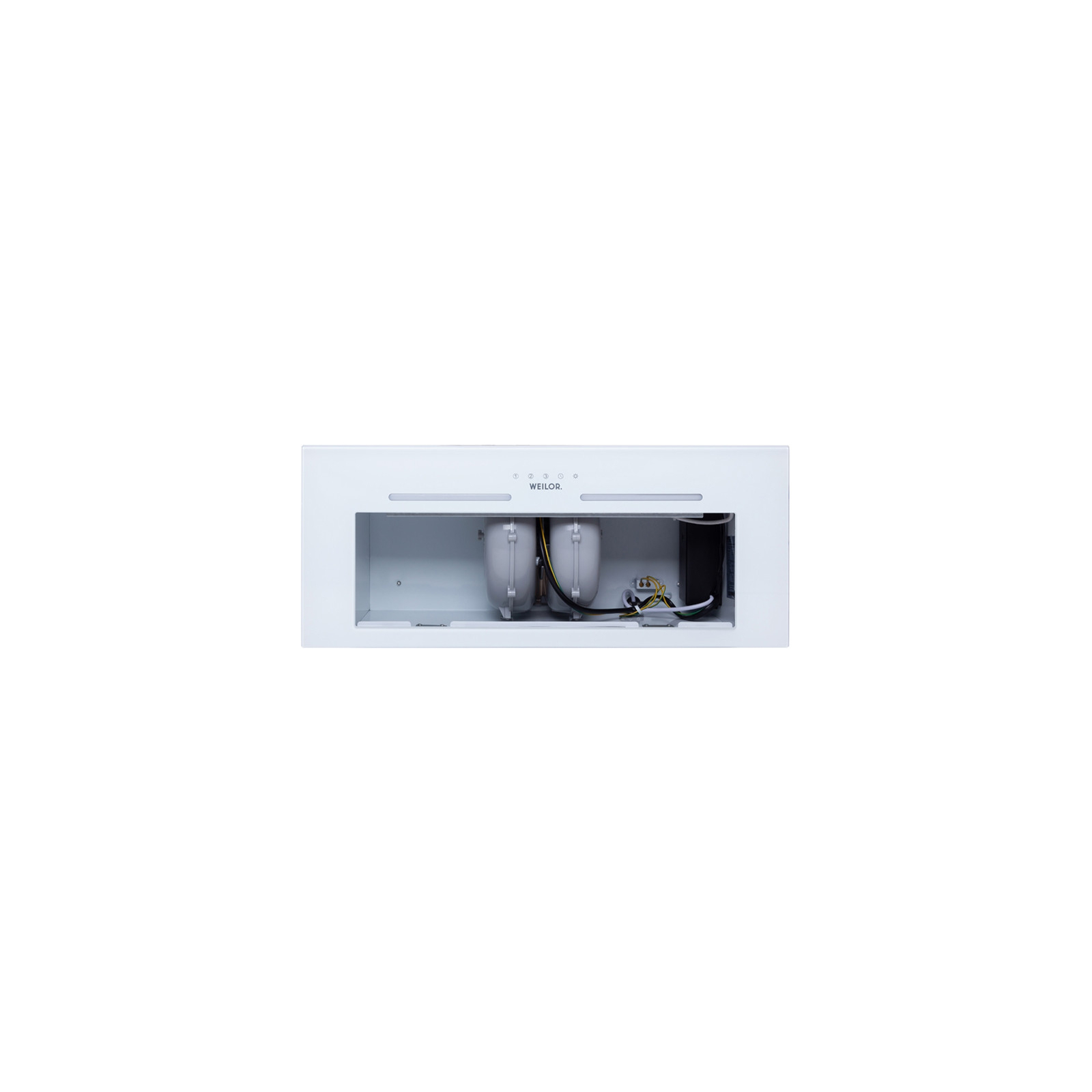 Витяжка кухонна Weilor PBS 72650 GLASS WH 1250 LED Strip зображення 7