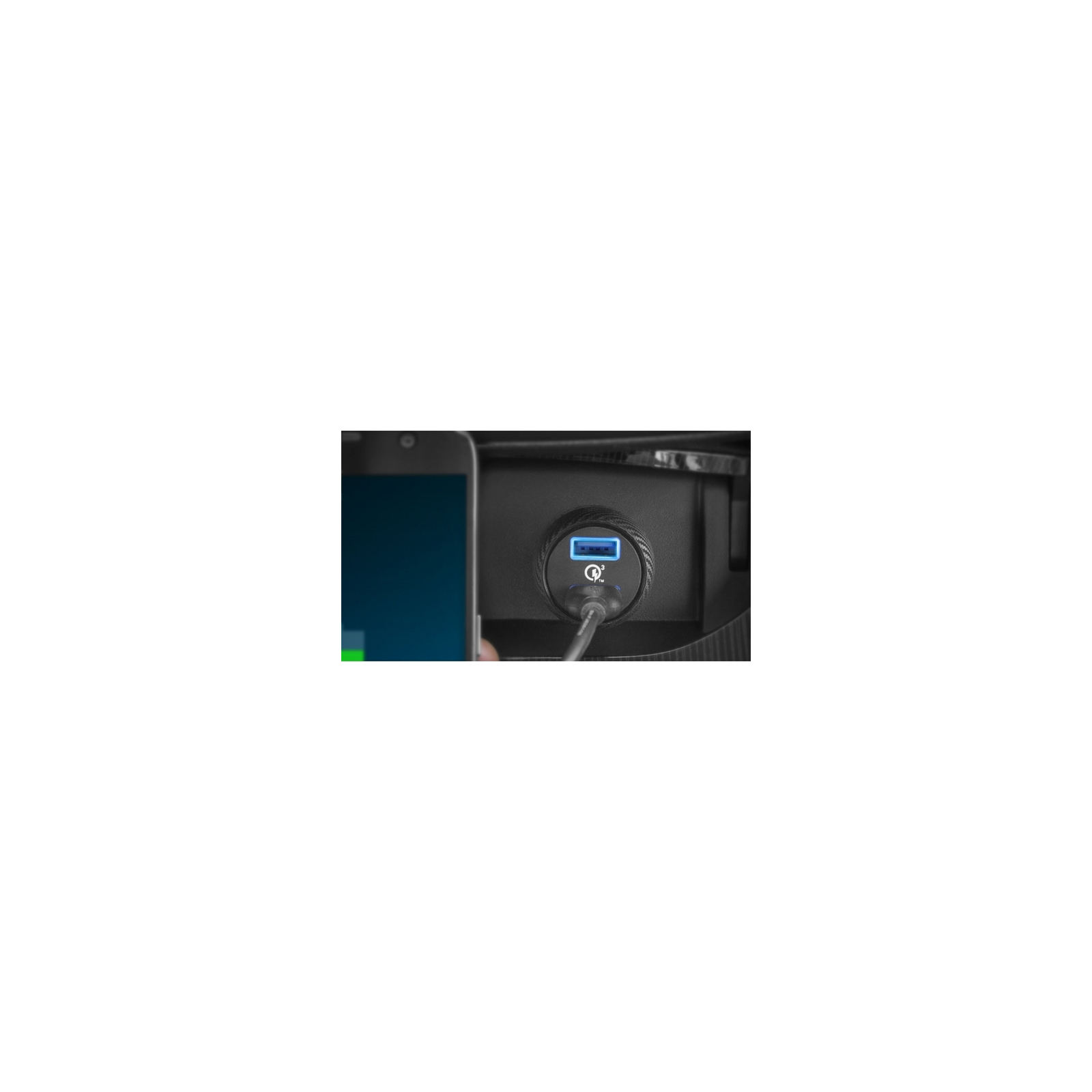 Зарядное устройство Anker PowerDrive - 2 Quick Charge 3.0 Ports V3 (Black) (A2228H11) изображение 7