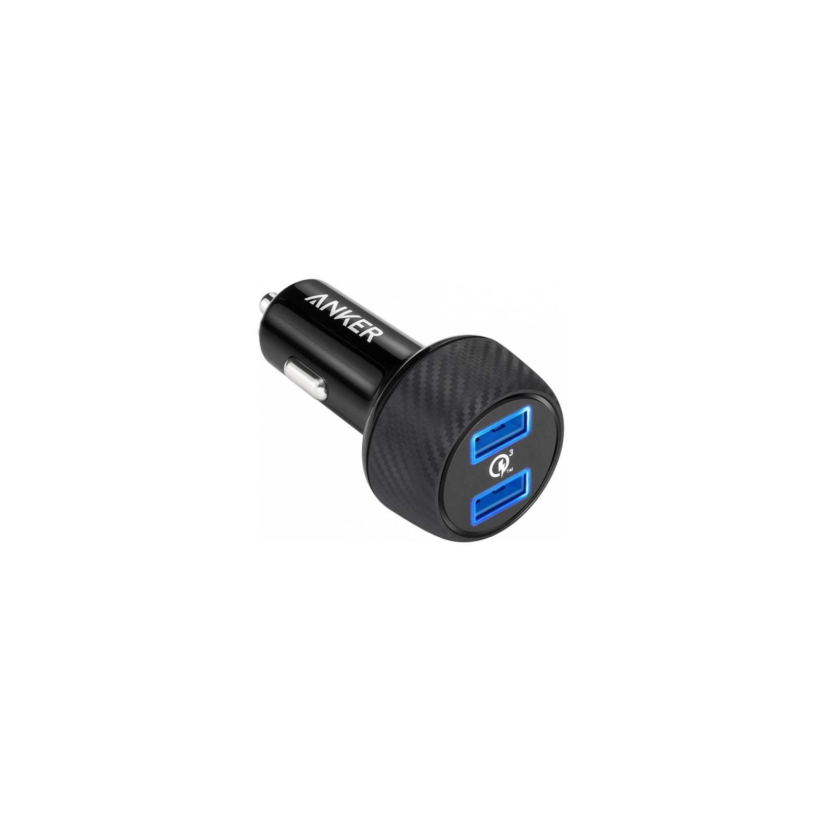 Зарядное устройство Anker PowerDrive - 2 Quick Charge 3.0 Ports V3 (Black) (A2228H11)