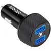 Зарядний пристрій Anker PowerDrive - 2 Quick Charge 3.0 Ports V3 (Black) (A2228H11)