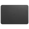 Чехол для ноутбука Apple 16" MacBook Pro, Leather Sleeve, Black (MWVA2ZM/A)