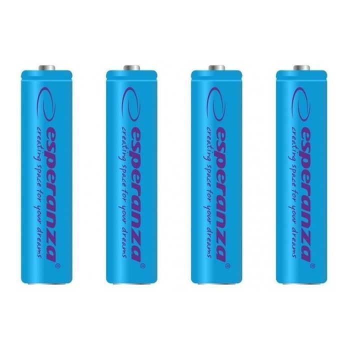 Акумулятор Esperanza AA 2000mAh Ni-MH * 4 blue (EZA104B)
