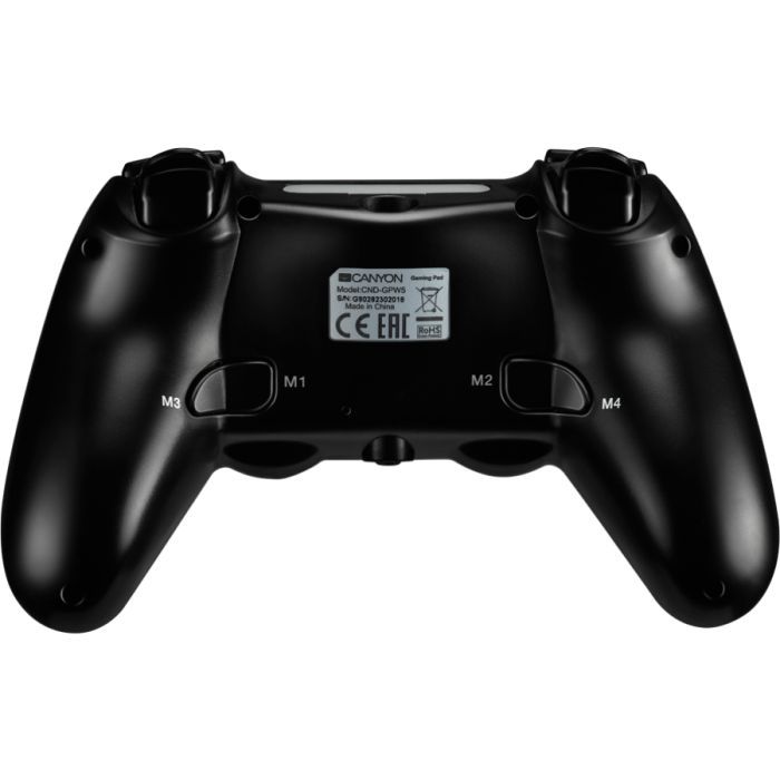 Геймпад Canyon CND-GPW5 Wireless PS4/PC Black (CND-GPW5) изображение 3