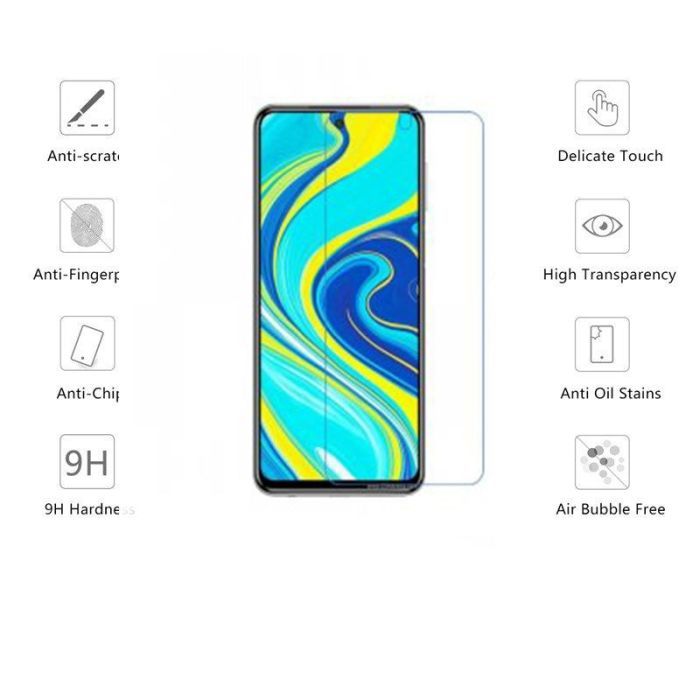Скло захисне Drobak Xiaomi Redmi Note 9 Pro (Tempered glass) (121290) (121290) зображення 2
