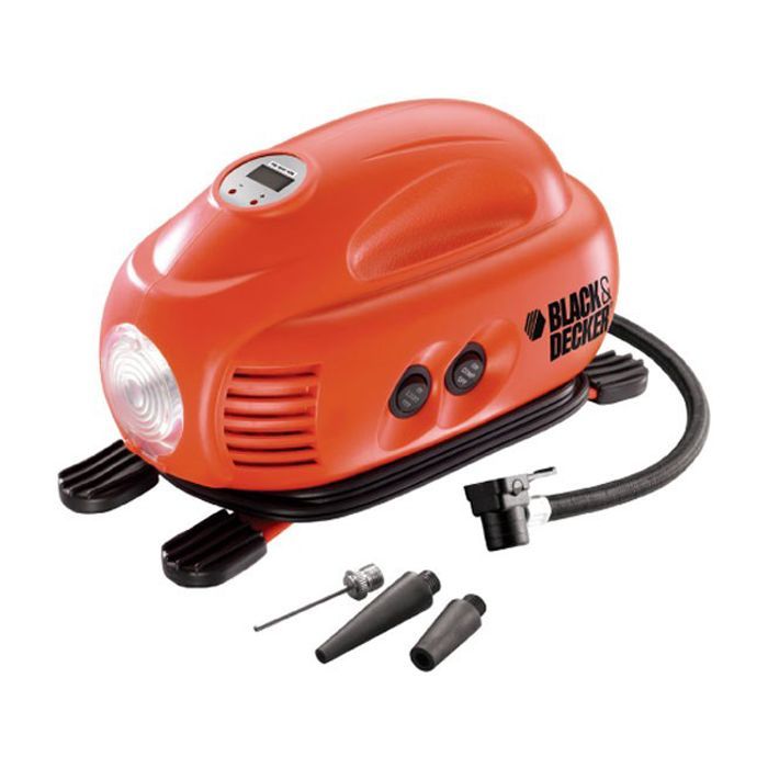 Автомобильный компрессор Black&Decker ASI200