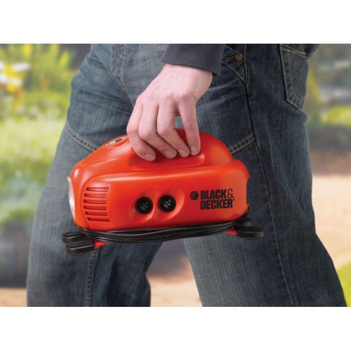 Автомобильный компрессор Black&Decker ASI200 изображение 4