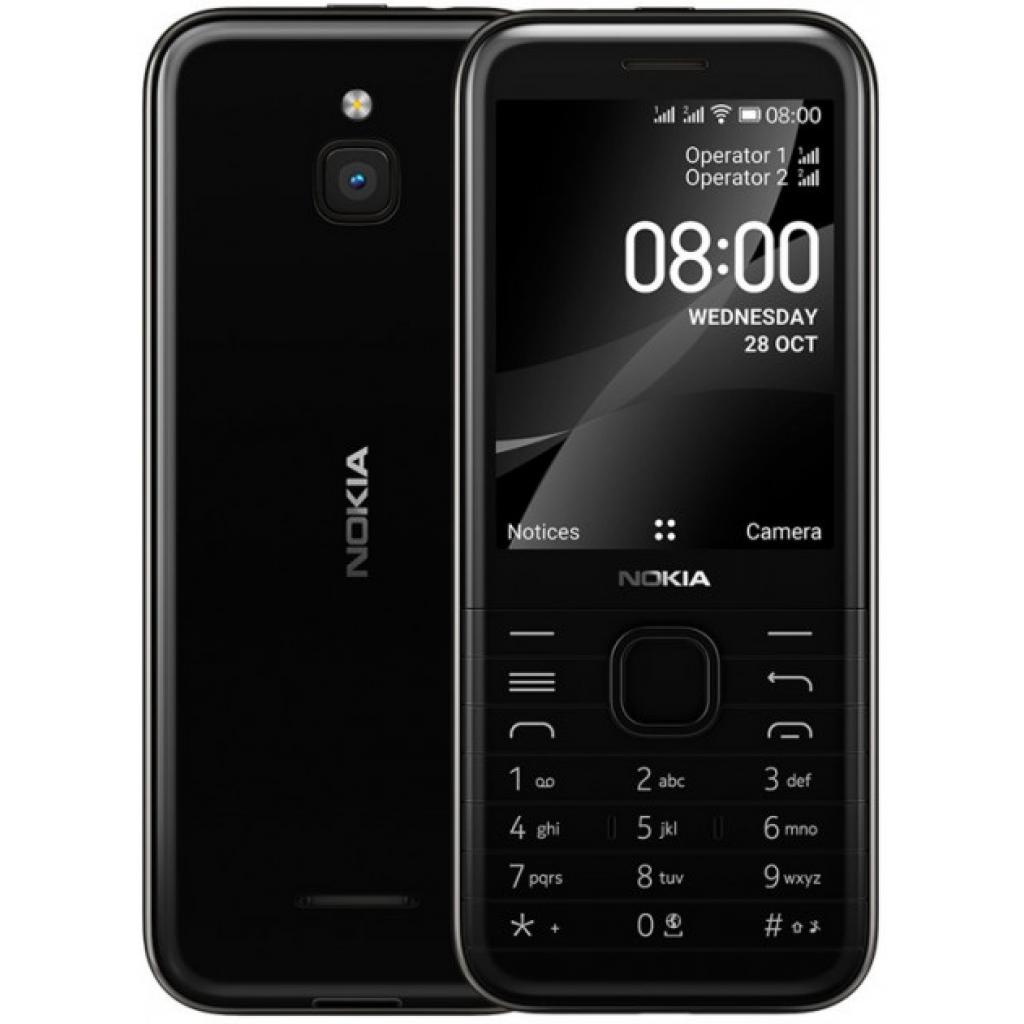Мобильный телефон Nokia 8000 DS 4G Black изображение 5
