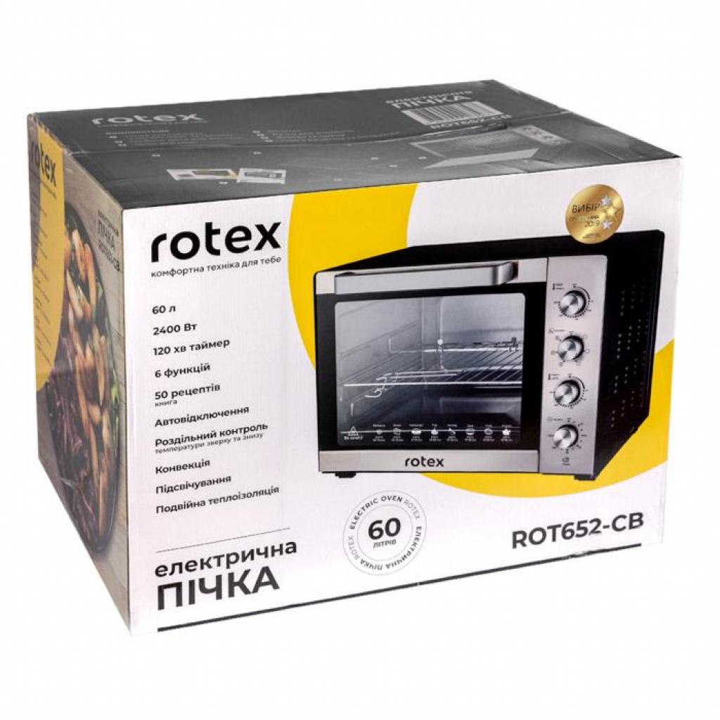 Електропіч Rotex ROT652-CB зображення 6